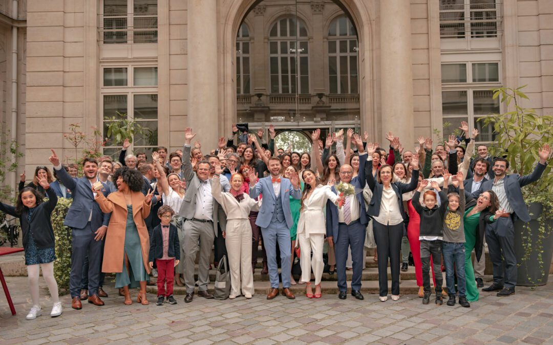 Mariage de printemps à Paris 11e